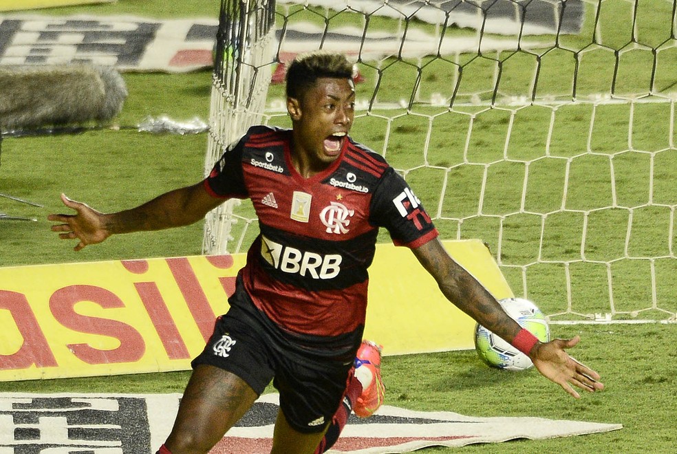 Gol do Bruno Henrique no Morumbi - São Paulo x Flamengo, Brasileirão ?- Foto: Marcos Ribolli
