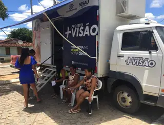 A Prefeitura Municipal de Baixa Grande através da Secretaria Municipal de Saúde realizou o mutirão Oftalmológico no PSF de Nova Sorte no Povoado de Lagoa do Mamão